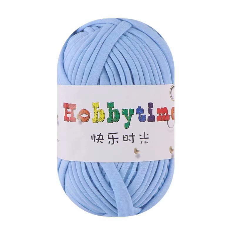 100g 32m fancy roll tape cotton spotlight spaghetti handbag crochet hand knitting chunky t-shirt t shirt tshirt yarn for bag