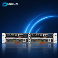 Lenovo ThinkSystem DE4200H 2U24, Sistema de Almacenamiento en Red (SAN) Híbrido con Flash Array, 64 GB, Controlador Dual, 25/10GbE ISCSI, 16/32Gb FC, 12Gb SAS, 96 Unidades, 2.3PB
