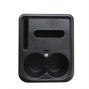 Support de rangement transfrontalier pour accoudoir de voiture avec porte-gobelet, rangement pour mouchoirs et téléphone portable, modèle <span class=keywords><strong>OLIVER</strong></span> 002 - Fabricant - Product Image 1