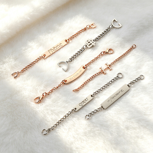 Abaya Garment Accessories Custom Plated Metal Label Embossed Eco‑Friendly Brand Sign <b>Rivet</b> <b>Clothing</b> Tag Patch - Product Image 1
