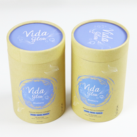 Carton De Luxe De haute Qualité Bouteille Ronde Boîtes Pour L'emballage de Produits De Soin De La Peau