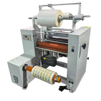 Machine de laminage automatique RTR520 pour étiquettes en papier format A2, laminage automatique en rouleau avec frein à poudre magnétique