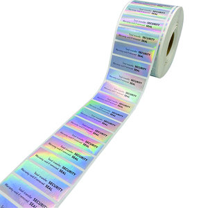 Proveedor de Materiales, Rollo de Etiquetas Adhesivas al por Mayor, Etiqueta de Seguridad Holográfica Personalizada, Sello VOID, Etiqueta de Garantía a Prueba de Manipulación - Product Image 3