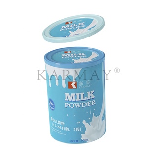 Bouchon en plastique de 900g (2 livres) de 5 pouces pour canettes de lait infantile, formule Active Life, avec IML sur le dessus, fournisseur de bonne qualité - Product Image 2
