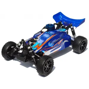 Vrx Race Spirit N2 Rh1007 4wd 2.4G 1/10 Buggy Rc Auto Nitro Gas Motor Twee Toerental 4X4 Force.18 Motor