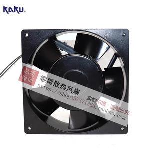 พัดลมแกนหมุน Kaku รุ่น KA1525HA2 220V 0.25A ใบพัดโลหะ ลูกปืน  ติดผนัง สำหรับงานอุตสาหกรรม - Product Image 4