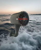 Ventilateur de refroidissement par pulvérisation suspendu pour extérieur WENCHENG