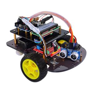 Sensor Ultrasónico Remoto de Medición de Distancia con Pantalla LCD 1602, Kit de Coche Inteligente 2WD - Product Image 2