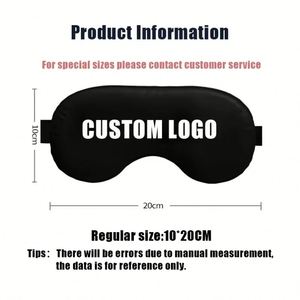หน้ากากปิดตาพร้อมโลโก้แบบกำหนดเอง - Product Image 2