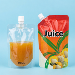Sacchetto Personalizzato Richiudibile con Beccuccio per Alimenti, Confezione per Latte in Polvere, Condimenti, Succhi e Liquidi - Product Image 6