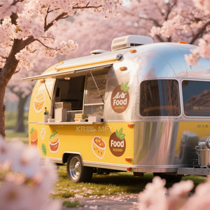 Remolque de Barra Móvil de Helados con Certificación CE 2025, Camión de Comida Totalmente Equipado y Personalizado en EE. UU. - Product Image 1