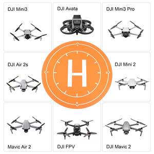 Tapis d'atterrissage pliable de 20 pouces pour <span class=keywords><strong>Avata</strong></span> 2 Air 3 Mini 4 Pro Neo, zone d'atterrissage de drone imperméable à haute visibilité - Product Image 3
