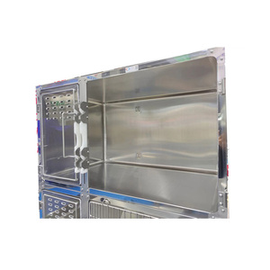 Высококачественная ветеринарная клетка для кошек Sus 304, 3-рядная конструкция с подстилкой для ветеринарной клиники, больницы для животных - Product Image 6