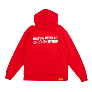 Sweat à capuche pour homme de haute qualité 100% coton, molleton lourd, surdimensionné, motif de lettres brodées, streetwear d'automne - Product Image 6