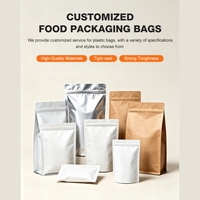 Sachet Doypack PE Imprimé Personnalisé Qualité Alimentaire pour Snacks, Emballage Étanche pour Chips de Pommes de Terre avec Surface Gaufrée