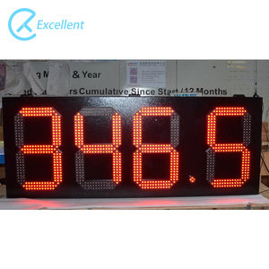 Wholesale <strong>Gas</strong> <strong>Station</strong> <strong>Led</strong> Digital Pricing Screen Number Signsign <strong>7</strong> <strong>Segments</strong> <strong>Led</strong> <strong>Price</strong> <strong>Display</strong> Sign Panel For Outdoor - Product Image 6