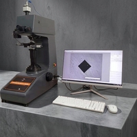 Testeur de dureté Vickers ASTM E92 avec système de mesure automatique par image CCD, système de charge en boucle fermée par ordinateur, hauteur maximale 230 mm