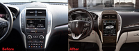 Lecteur DVD multimédia Android 9.0 10,4 pouces pour Lincoln MKC Continental 2016~2017 Écran tactile Autoradio avec caméra Navigation GPS