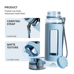 Bouteille d'eau sportive UZSPACE Unique Wholesales 800 ml, anti-fuite et sans BPA, en Tritan, avec infuseur à thé, pour les voyages, la salle de sport et l'école - Product Image 1