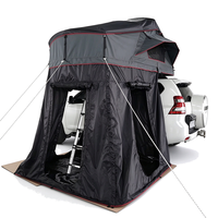 Tente de toit de voiture 4 saisons de haute qualité avec auvent pour camping-car et véhicule tout-terrain