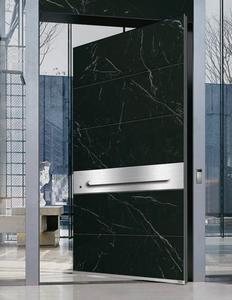 Nordi, puertas de madera maciza pivotantes modernas personalizadas, <span class=keywords><strong>entrada</strong></span> de Villa abatible giratoria para hoteles, compensación de eje <span class=keywords><strong>central</strong></span> para uso en interiores - Product Image 2