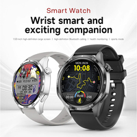 AEL02 Nuevo Reloj Inteligente con Pantalla AMOLED HD de 1.53'', Llamadas, Linterna LED, Brújula, Caja de Metal, 4 Días de Batería, Monitor de Sueño, Cronógrafo