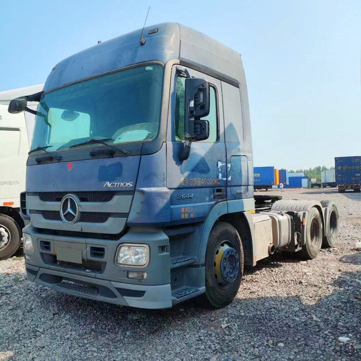 2014-2018 usato Mercedes Actros 2644 rimorchio testa 10 ruote 6x4 trattore camion