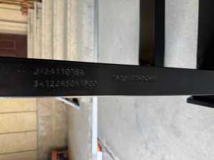 מלגזה חדשה סיטונאית דגם 3A-122*50*1820 עם סיבוב מזלג ארוך, מהדק מזלג, מזלג טעינה, מזלג להובלת בלוקים, אחריות לשנה - Product Image 3