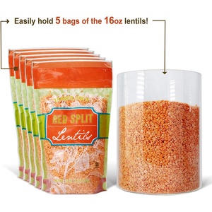 2 Pack von 100 unzen Glass <span class=keywords><strong>Jar</strong></span> mit <span class=keywords><strong>Bamboo</strong></span> Lids, Glass Canister und Food <span class=keywords><strong>Jar</strong></span> Sets - Product Image 4