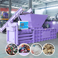Machine de compactage automatique pour déchets de papier, carton, cartons usagés et canettes en aluminium