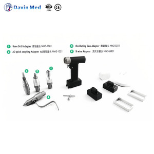 Davin <span class=keywords><strong>Med</strong></span> vétérinaire Mini perceuse orthopédique multifonctionnelle et système de scie ensemble d'outils électriques pour la chirurgie des petits animaux - Product Image 3