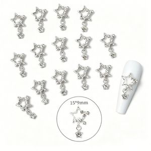 Accessoires pour nail art 3G : Feuilles de cuivre doré, paillettes, éclats de feuilles, feuilles de papier métallisé en vrac pour la dorure et la décoration de manucure - Product Image 6