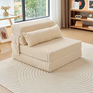 Canapé multifonctionnel <span class=keywords><strong>Lazyboy</strong></span>, canapé pliable multifonctionnel, coussin pliable, lit pliable, matelas en mousse pour le sol, futon, taille personnalisable - Product Image 5