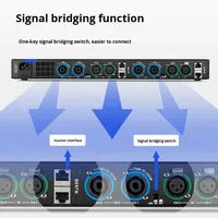 TXGT Serisi 2/4 Kanal Profesyonel Dijital Saf Güç Amplifikatörü 200W-600W Akıllı Koruma Konferans Sahne Performansı