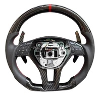 Accessoires de voiture en acier carbone pour Mercedes Benz Classe C W204 C63 W212 W218 W207 W172 SLK GLC C63 A45 Volant