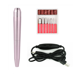 Tamax NAD030 Stylo perceuse électrique professionnel en plastique pour manucure et pédicure, kit de 6 embouts de ponçage, trois couleurs, boîte cadeau de vente au détail - Product Image 4