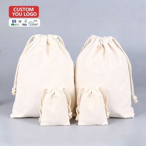 Custom Cotton Drawstring Pouch <b>Bag</b> Organic Cotton <b>Gift</b> Jewelry Packaging <b>Bag</b> Eco-friendly Storage <b>Gift</b> <b>Bag</b> Cotton Drawstring - Product Image 3