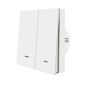 Usine Offres Spéciales interrupteur d'éclairage contrôlé par wifi pour téléphone 220V double interrupteur d'éclairage mural avec fonction de contrôle par application tuya - Product Image 3