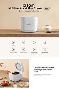 Olla <span class=keywords><strong>Arrocera</strong></span> Multifuncional <span class=keywords><strong>Xiaomi</strong></span> de 1.5L, <span class=keywords><strong>Mini</strong></span> Olla <span class=keywords><strong>Arrocera</strong></span> Inteligente, Olla <span class=keywords><strong>Arrocera</strong></span> Eléctrica para Uso en el Hogar y la Oficina - Product Image 2