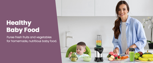 Licuadora Mezcladora Trituradora de Alimentos PC-2119 con Motor Potente, Licuadora Personal Eléctrica con Botón de Presión para Cocina y Hogar - Product Image 4