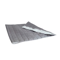 Sábana Plana Antiestática Conductiva de Algodón Ecológico 400TC para Todas las Estaciones, Colchoneta Plegable con Protección EMF
