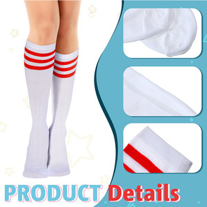 Chaussettes de skate à roulettes longues tube pour hommes pour femmes - Product Image 2