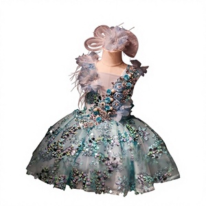 sparkle fairy dress Green Sparkle Tulle Fairy Princess Costume Gown for Girls – MiniClosetCo main image 1