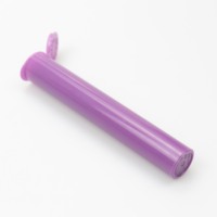 Logo personnalisé 73mm 80mm 85mm 90mm 98mm 109mm 116mm 120mm 150mm Tubes à pression Pop Top Tube en plastique à l'épreuve des enfants