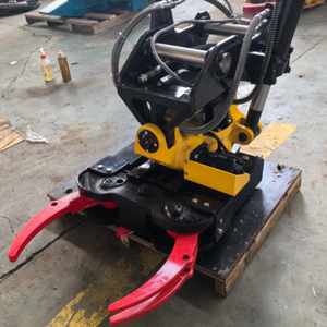 Ventes d'usine <span class=keywords><strong>POWO</strong></span> : Rotor hydraulique professionnel avec moteur pour chargeuses-pelleteuses et excavatrices de 5 à 8 tonnes, certifié CE - Product Image 4