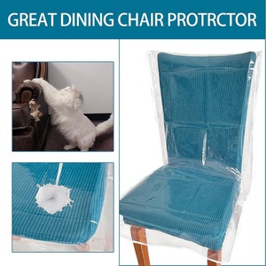 <span class=keywords><strong>Housse</strong></span> <span class=keywords><strong>de</strong></span> <span class=keywords><strong>chaise</strong></span> haute en PVC transparent, <span class=keywords><strong>protection</strong></span> <span class=keywords><strong>de</strong></span> <span class=keywords><strong>chaise</strong></span> en plastique imperméable, <span class=keywords><strong>housse</strong></span> <span class=keywords><strong>de</strong></span> siège anti-poussière, anti-rayures, résistante aux chats pour enfants - Product Image 5