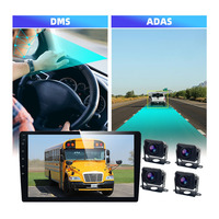 Wemaer camión 360 grados Cámara Monitor sistema DVR vehículo Cámara Video coche pájaro vista monitoreo 4 canales cámaras sistema para autobús