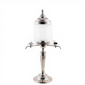 <span class=keywords><strong>Fontaine</strong></span> à Absinthe Vide en <span class=keywords><strong>Verre</strong></span> Transparent <span class=keywords><strong>avec</strong></span> Robinets, Distributeur de Boissons Personnalisable <span class=keywords><strong>avec</strong></span> Logo, 2L, Soufflée à la Main, en Alliage de Zinc, Design Classique - Product Image 5