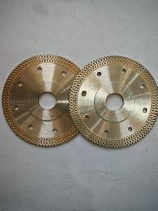Lame de <span class=keywords><strong>scie</strong></span> diamantée de qualité supérieure, de qualité industrielle, sur mesure, 5 pouces (125 mm), durable et tranchante, pour une coupe rapide des carreaux et du granit - Product Image 4