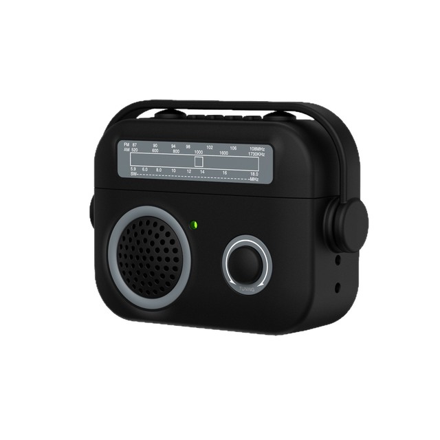 Earphone Protective case for AirPods 4 Creative Retro Radio Cover with Lock Cap Pro2 Silicone Soft case New Model